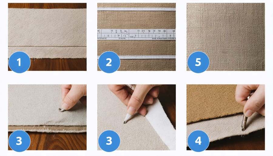 Demonstration of proper upholstery removal and documentation process