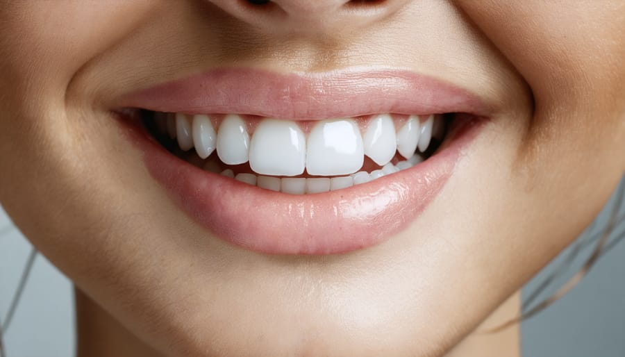 Series of images showing the stages of replacing damaged veneer with new material