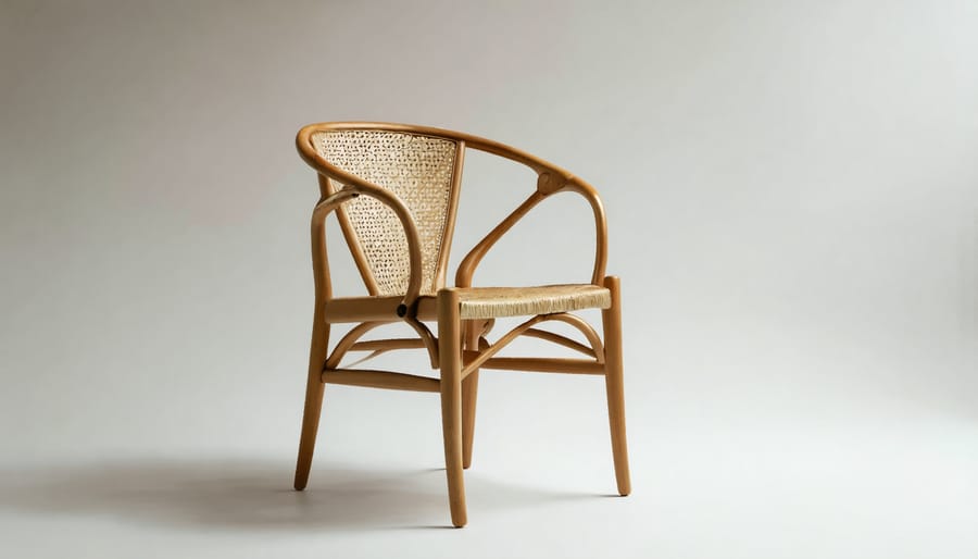 Hans Wegner's classic Wishbone Chair showcasing Danish design principles