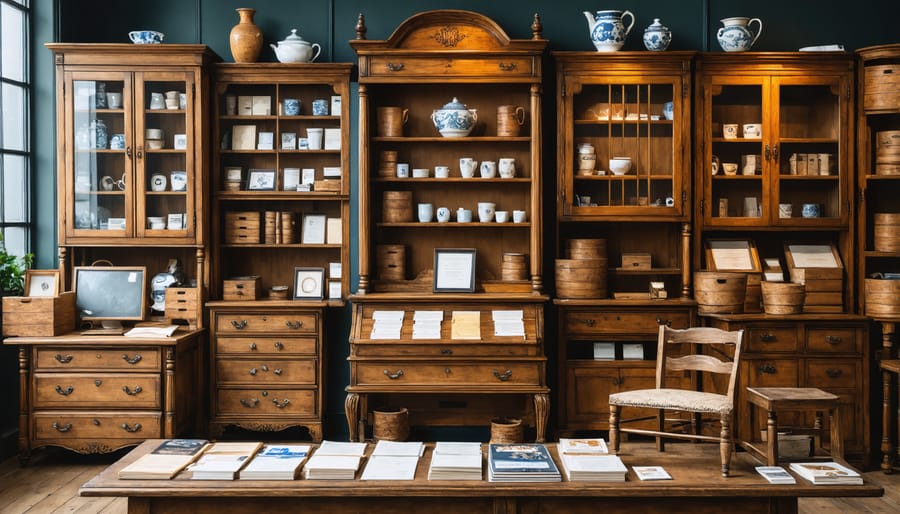 Comprehensive documentation system for antique furniture insurance records