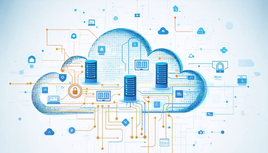 Visualization of cloud security measures for furniture asset management